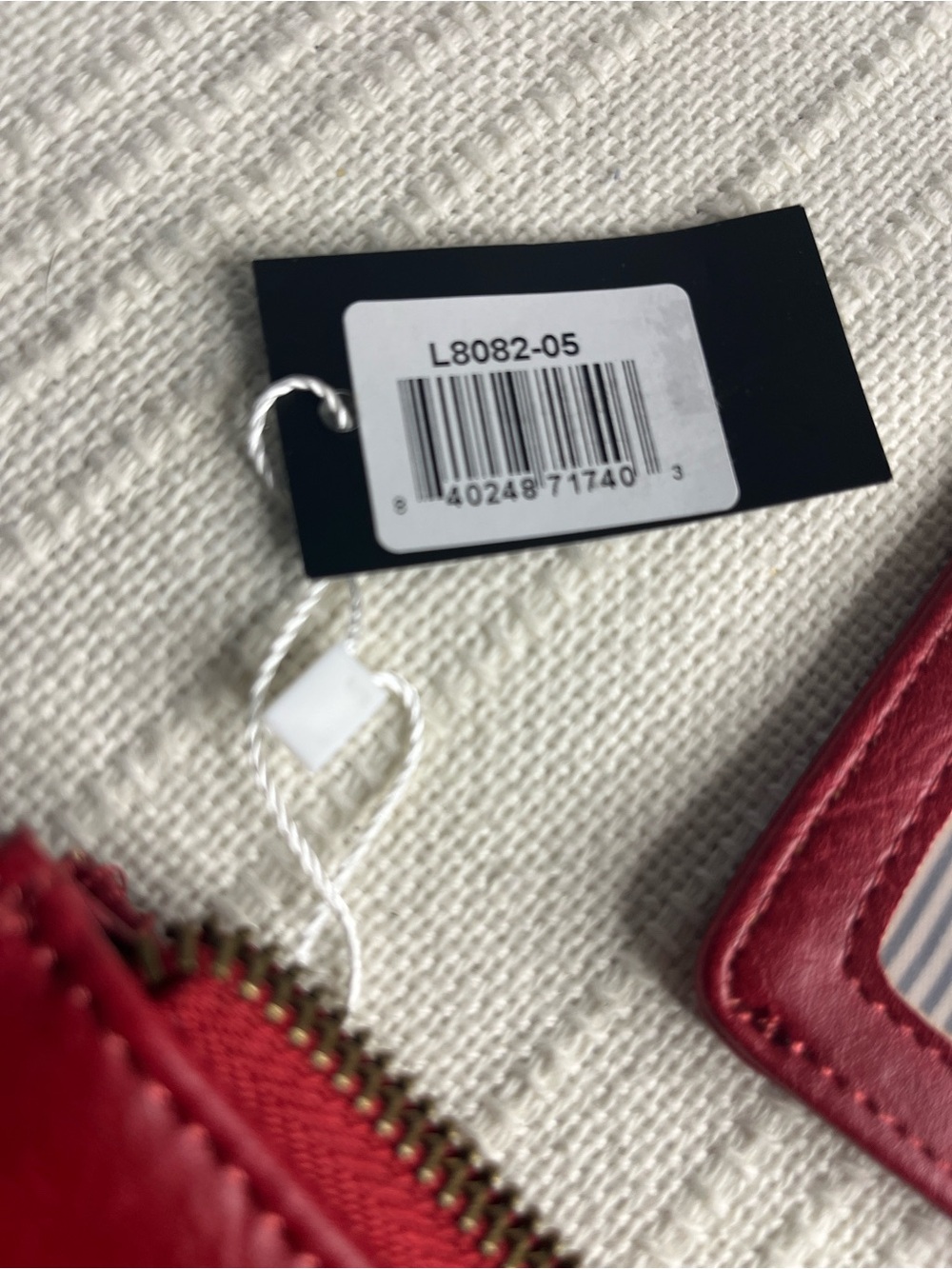 JOY Susan: Red Convertible Wristlet Crossbody NWT wCardholder NEW! 4 pc set - Picture 13 of 16